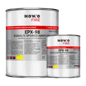 Esmalte Epóxico Ignífugo EPX-98 - Nowo Fire - Kit 4L